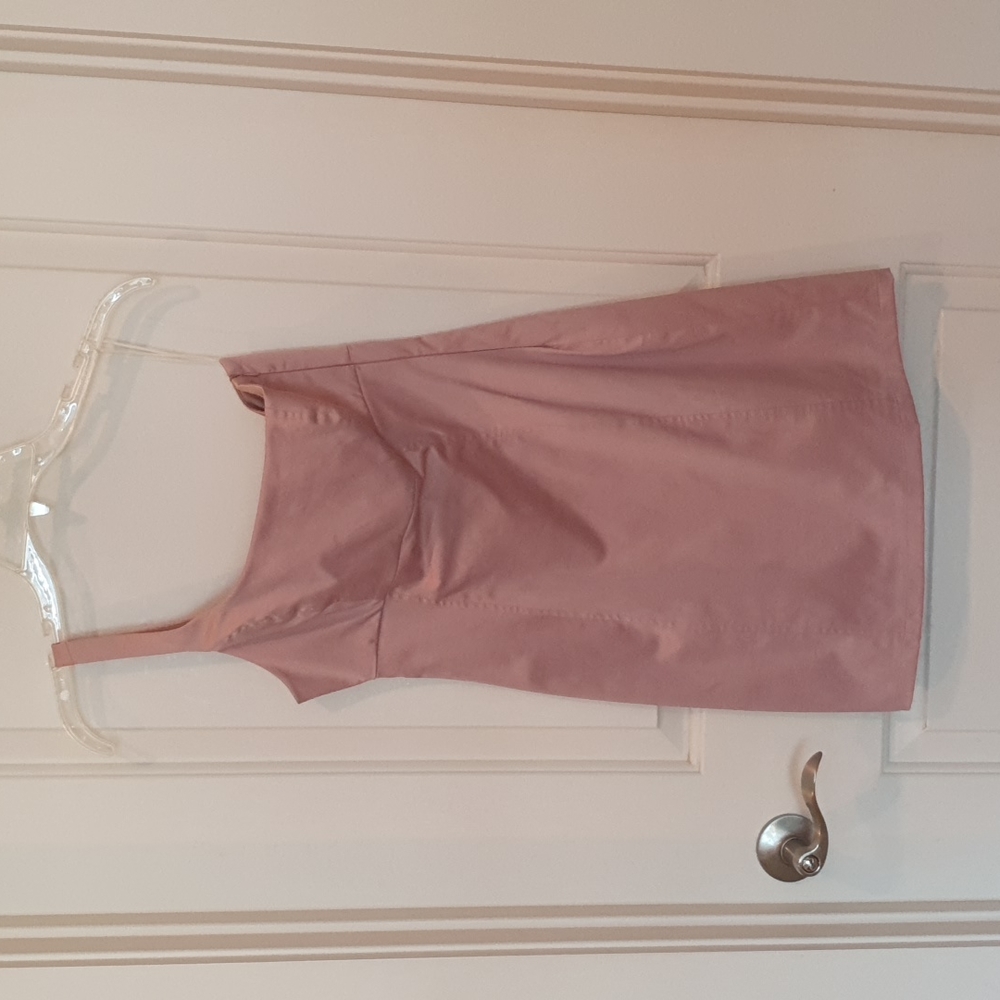 Zara one strap pink dress
